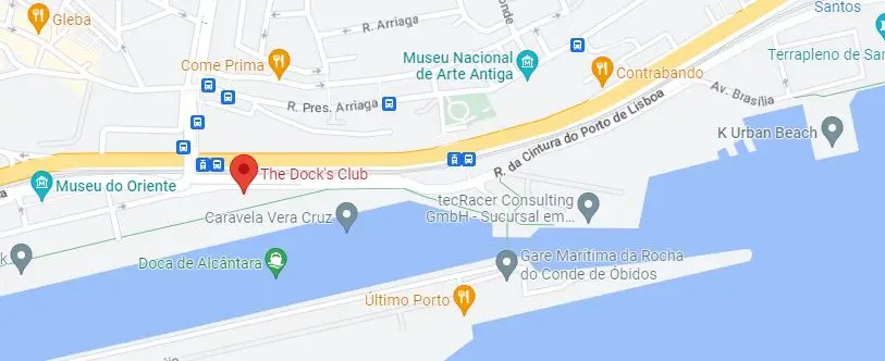 docks nightclub map